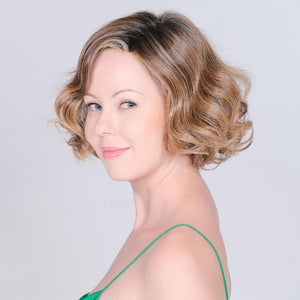 Arista by Belle Tress wig in Mocha w/ Cream Image 3