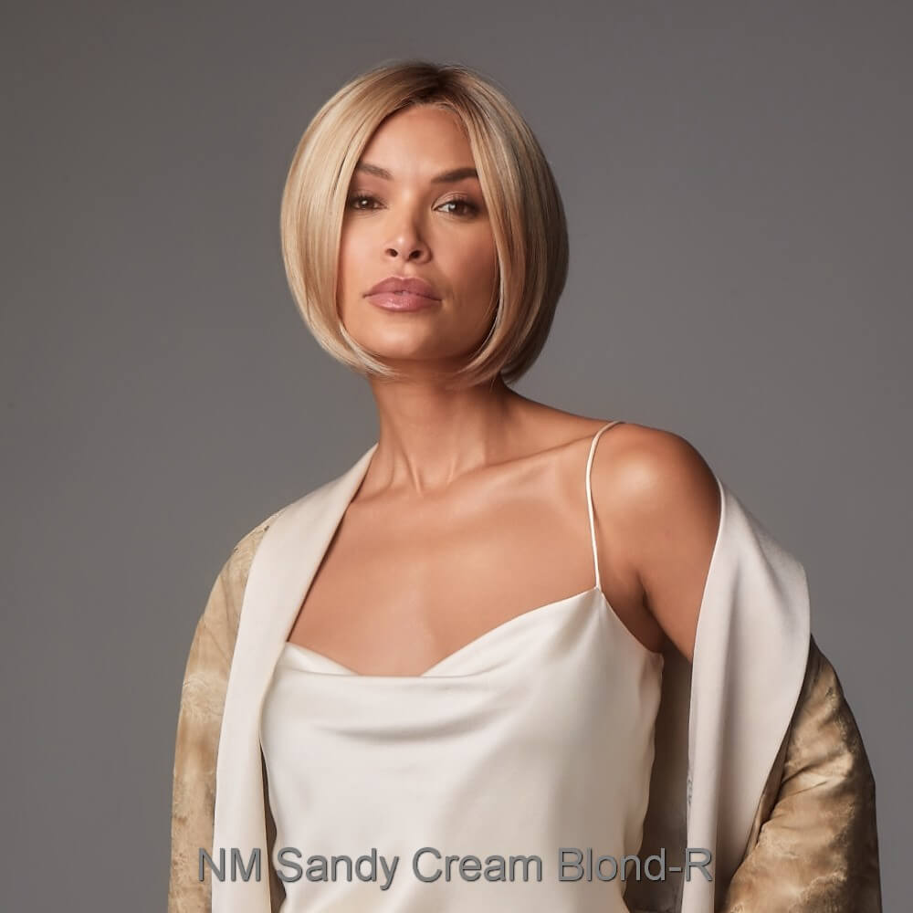 Ayumi by Noriko wig in Sandy Cream Blond-R