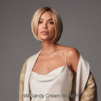 Ayumi by Noriko wig in Sandy Cream Blond-R