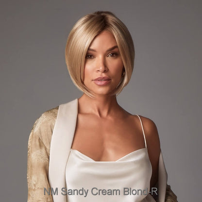 Ayumi by Noriko wig in Sandy Cream Blond-R