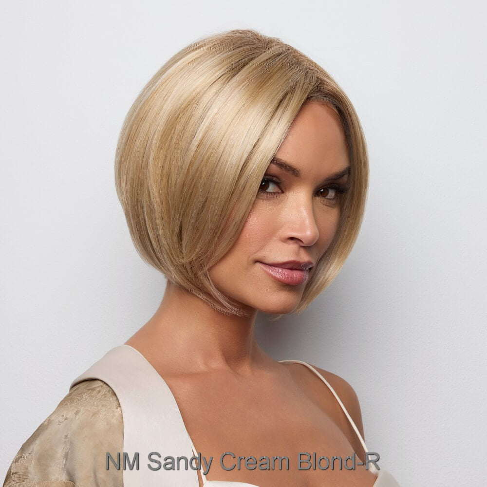 Ayumi by Noriko wig in Sandy Cream Blond-R