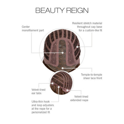 Beauty Reign by Gabor (Lace Front-Lace Part Wig)