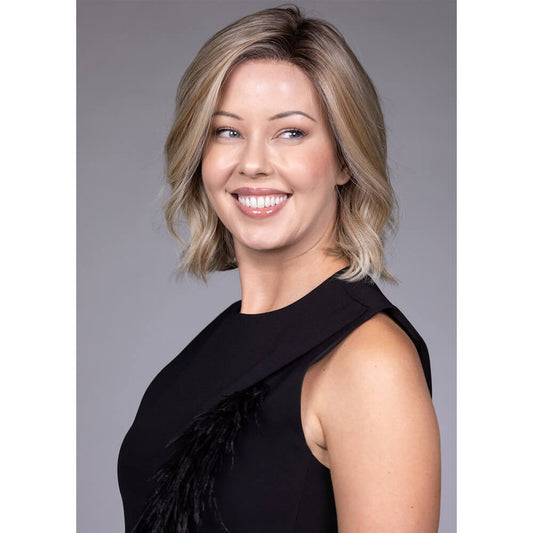 Berry by Belle Tress (100% Hand Tied-Double Mono Top Wig)