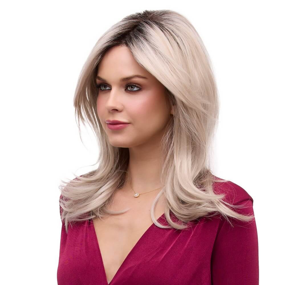 Bobbi by Envy wig in Silky Beige-R Image 1