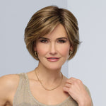 Load image into Gallery viewer, Born To Shine by Raquel Welch wig in Shaded Iced Cafe Latte (SS9/24) Image 1
