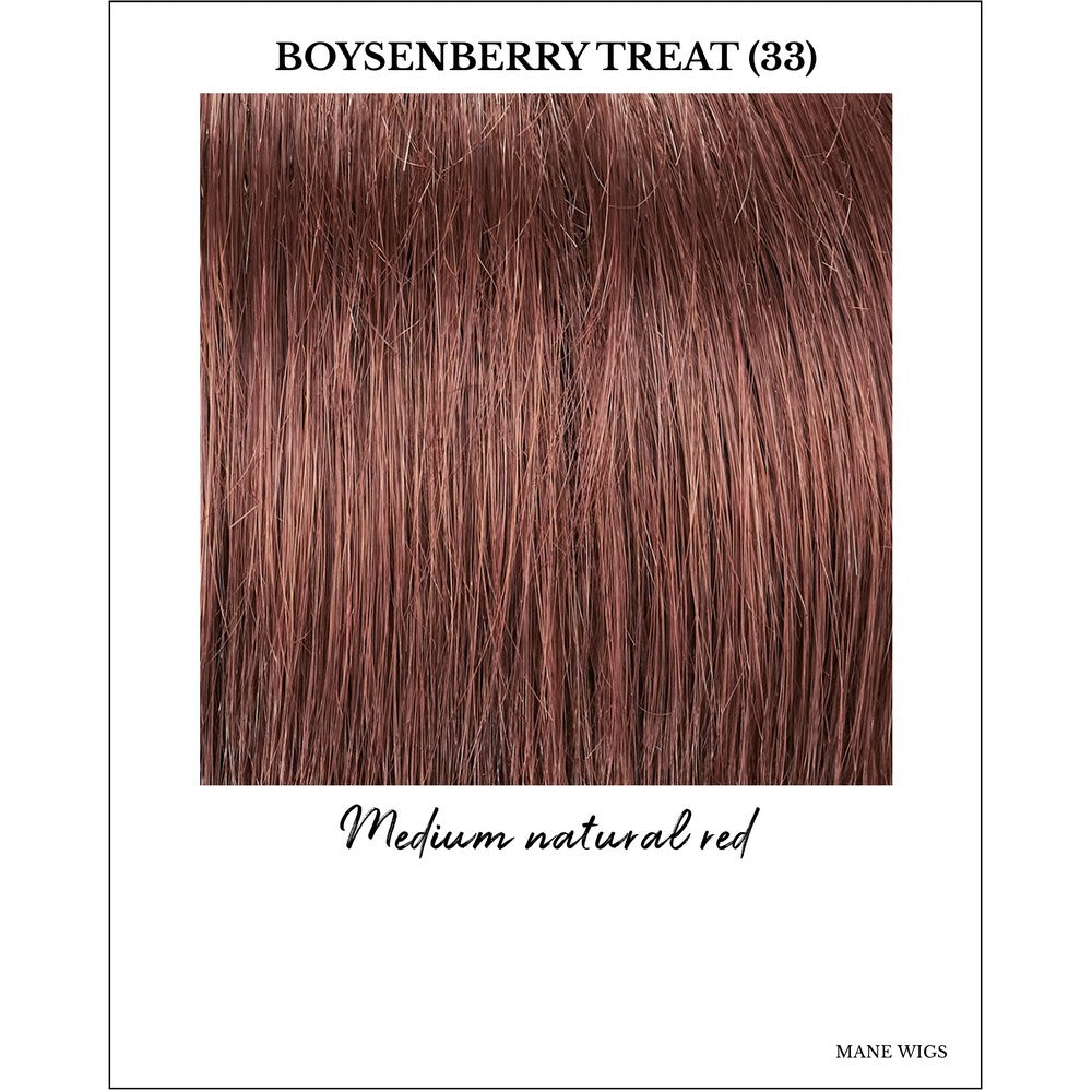 Boysenberry Treat (33)-Medium natural red