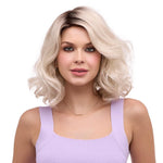 Load image into Gallery viewer, Brittaney by Envy wig in Platinum Shadow-R Image 1
