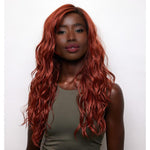 Load image into Gallery viewer, Brooklyn by Alexander Couture wig in Henna Red-R Image 5
