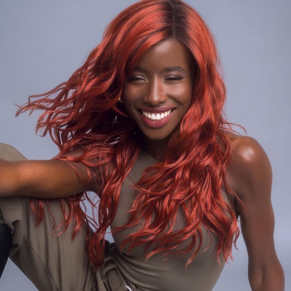 Brooklyn by Alexander Couture wig in Henna Red-R Image 1