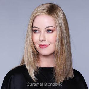 Calabasas by Belle Tress wig in Caramel Blonde-R Image 6