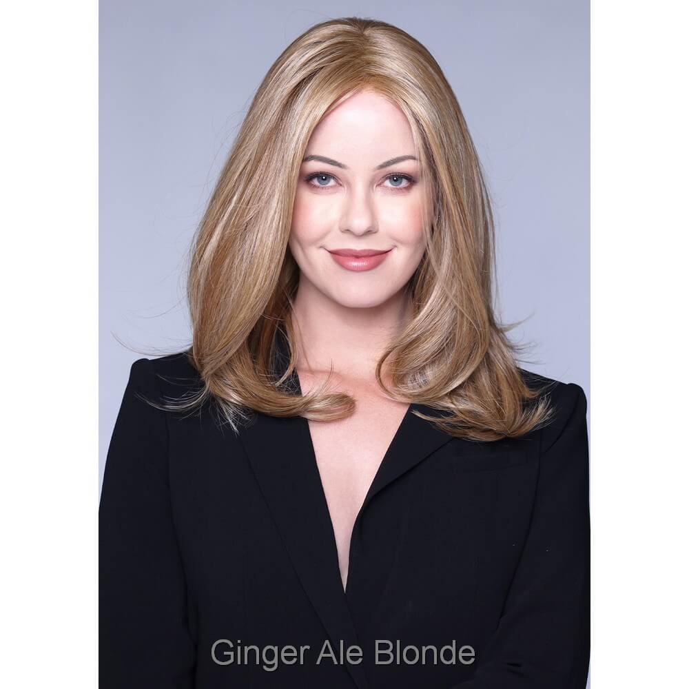 Celine by Belle Tress wig in Ginger Ale Blonde Image 5
