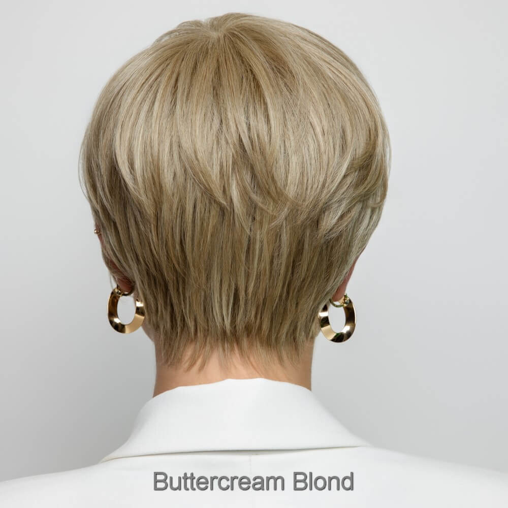Charlotte by Alexander Couture wig in Buttercream Blond Image 7