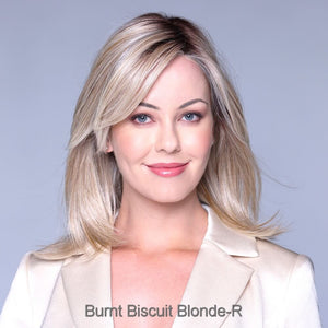 Chloe by Belle Tress wig in Burnt Biscuit Blonde-R Image 3