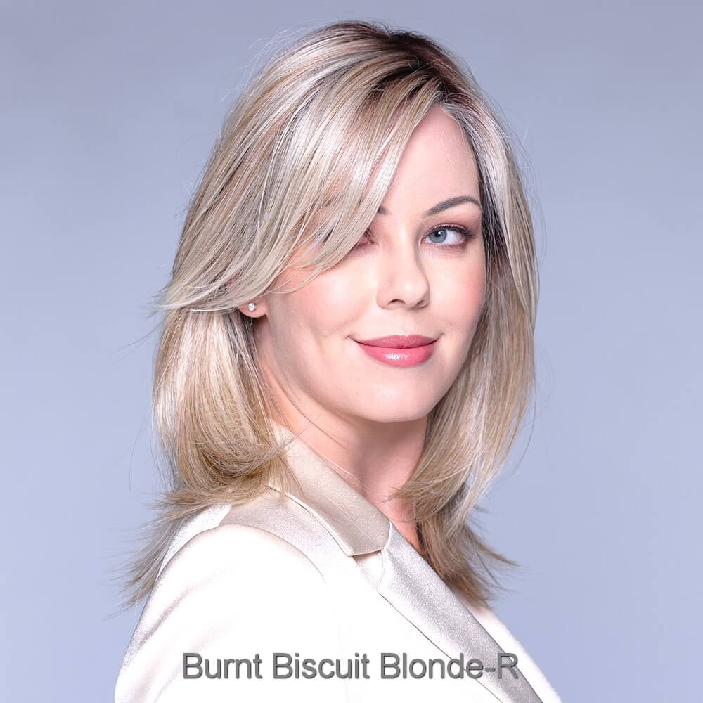 Chloe by Belle Tress wig in Burnt Biscuit Blonde-R Image 6