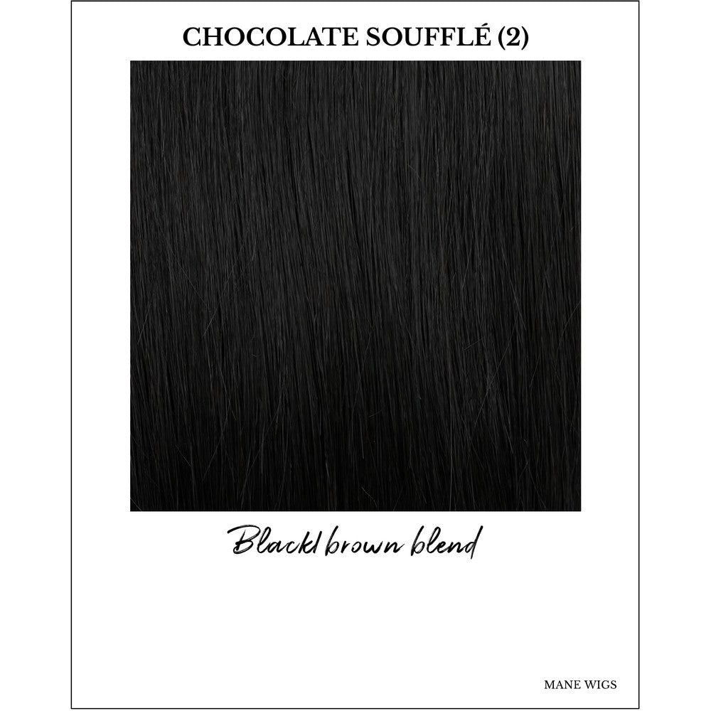 Chocolate Soufflé (2)-Black/brown blend