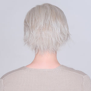 Clover by Belle Tress wig in Coconut Silver Blonde Image 4