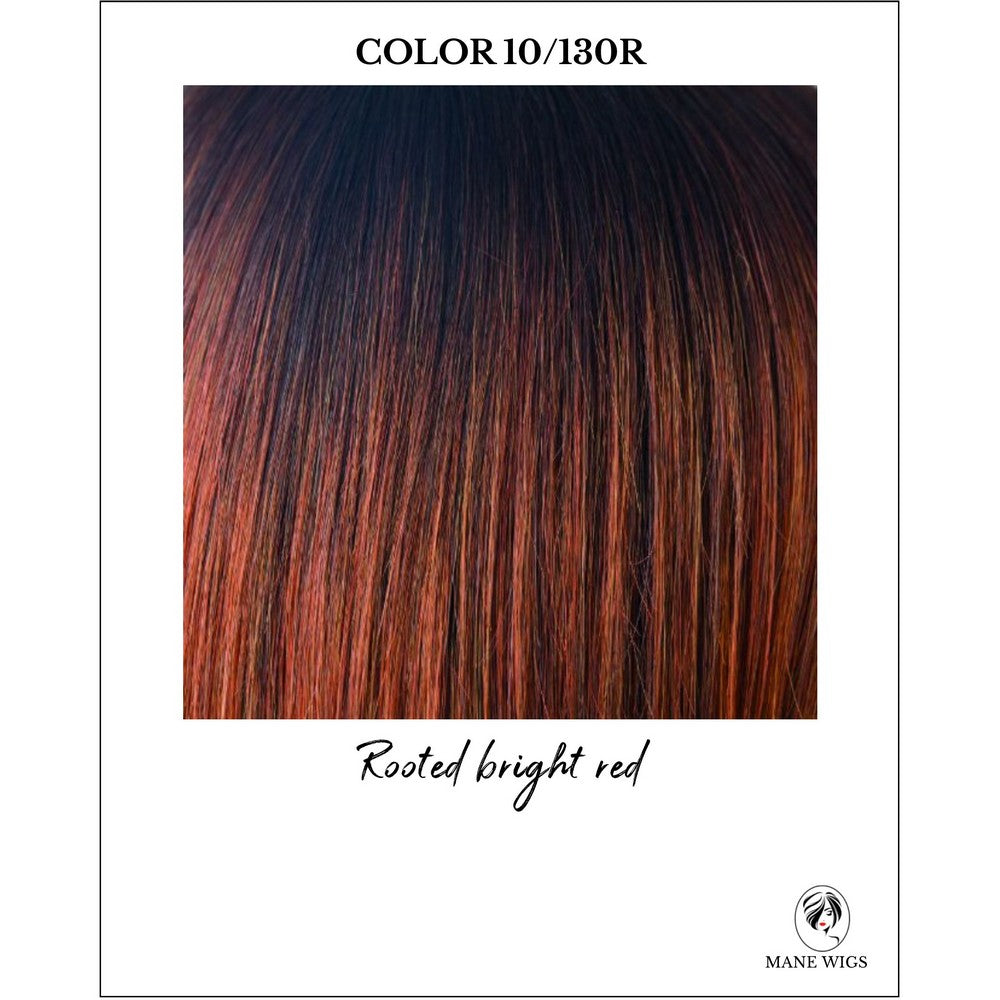 10/130R-Rooted bright red