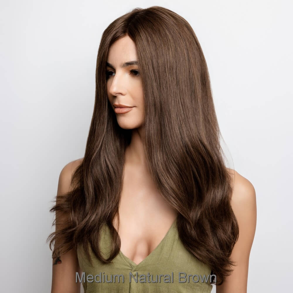 Darra by Amore wig in Medium Natural Brown Image 4