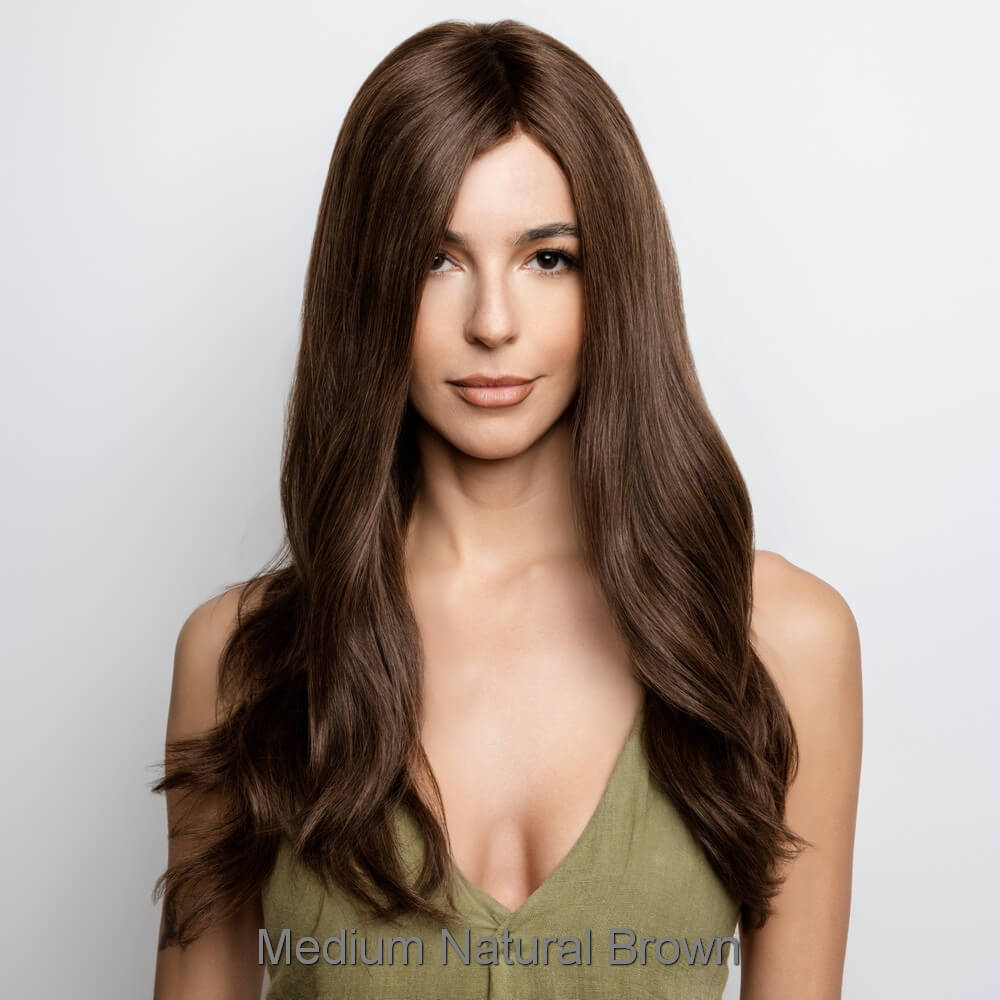 Darra by Amore wig in Medium Natural Brown Image 3