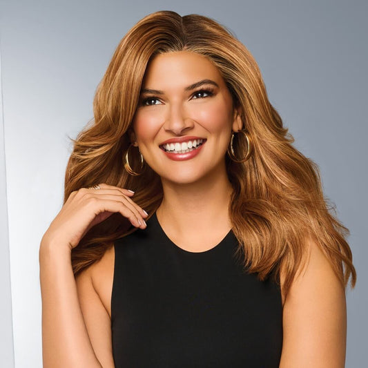 Decadent Diva by Raquel Welch wig in Shaded Iced Pumpkin Spice (SS29/33)