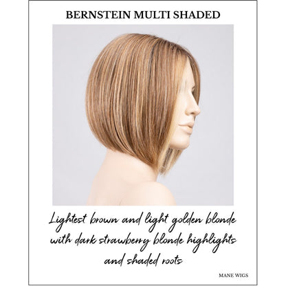 Dua by Ellen Wille in Bernstein Multi Shaded-Lightest brown and light golden blonde with dark strawberry blonde highlights and shaded roots