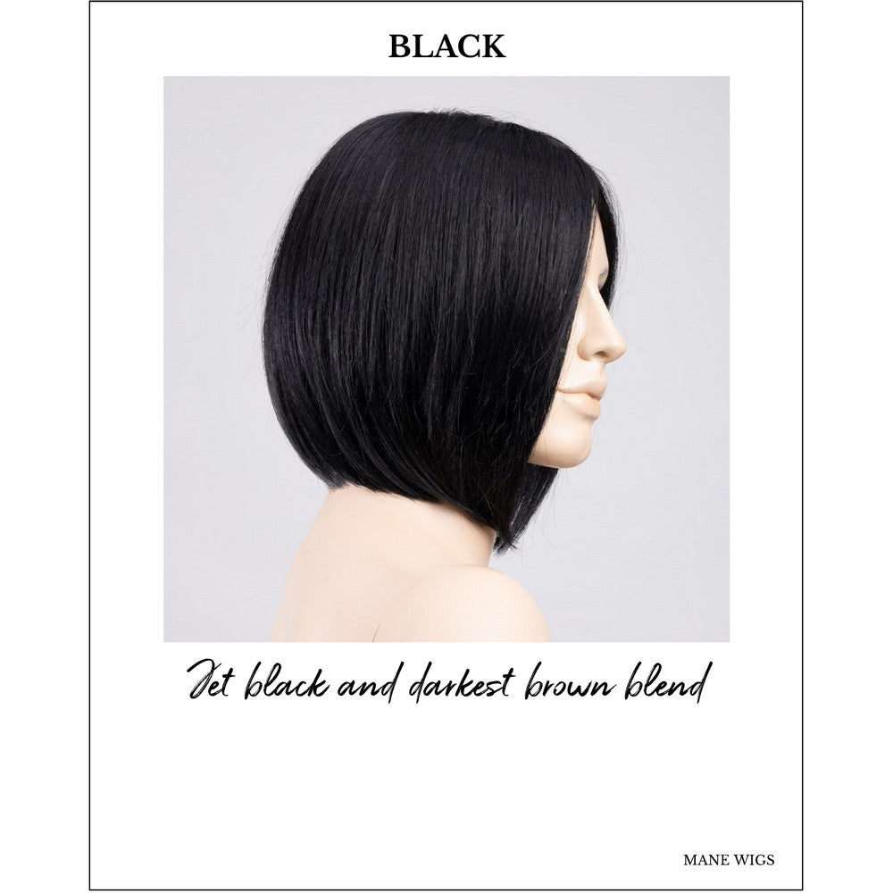 Dua by Ellen Wille in Black-Jet black and darkest brown blend