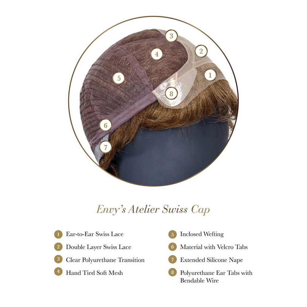Tiffany Hand-Tied by Envy (Lace Front-Hand Tied Wig)
