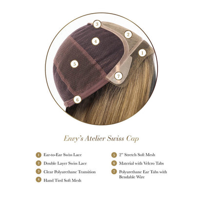 Maya Hand-Tied by Envy (Lace Front-100% Hand Tied Wig)