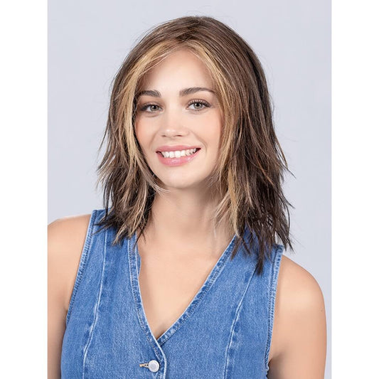 Flow by Ellen Wille wig in Coffee Brown Lighted