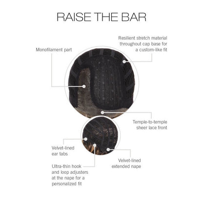 Raise The Bar by Gabor (Lace Front-Mono Top Wig)