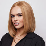 Load image into Gallery viewer, Harriet by Alexander Human Hair wig in Ashen Cream Image 3
