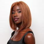 Load image into Gallery viewer, Harriet by Alexander Human Hair wig in Autumn Teak Image 3
