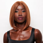 Load image into Gallery viewer, Harriet by Alexander Human Hair wig in Autumn Teak Image 4
