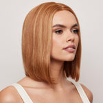 Load image into Gallery viewer, Harriet by Alexander Human Hair wig in Strawberry Blonde Image 3
