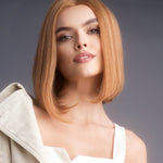 Load image into Gallery viewer, Harriet by Alexander Human Hair wig in Strawberry Blonde Image 1
