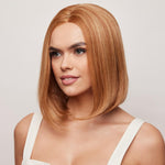 Load image into Gallery viewer, Harriet by Alexander Human Hair wig in Strawberry Blonde Image 4
