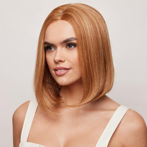 Harriet by Alexander Human Hair wig in Strawberry Blonde Image 4