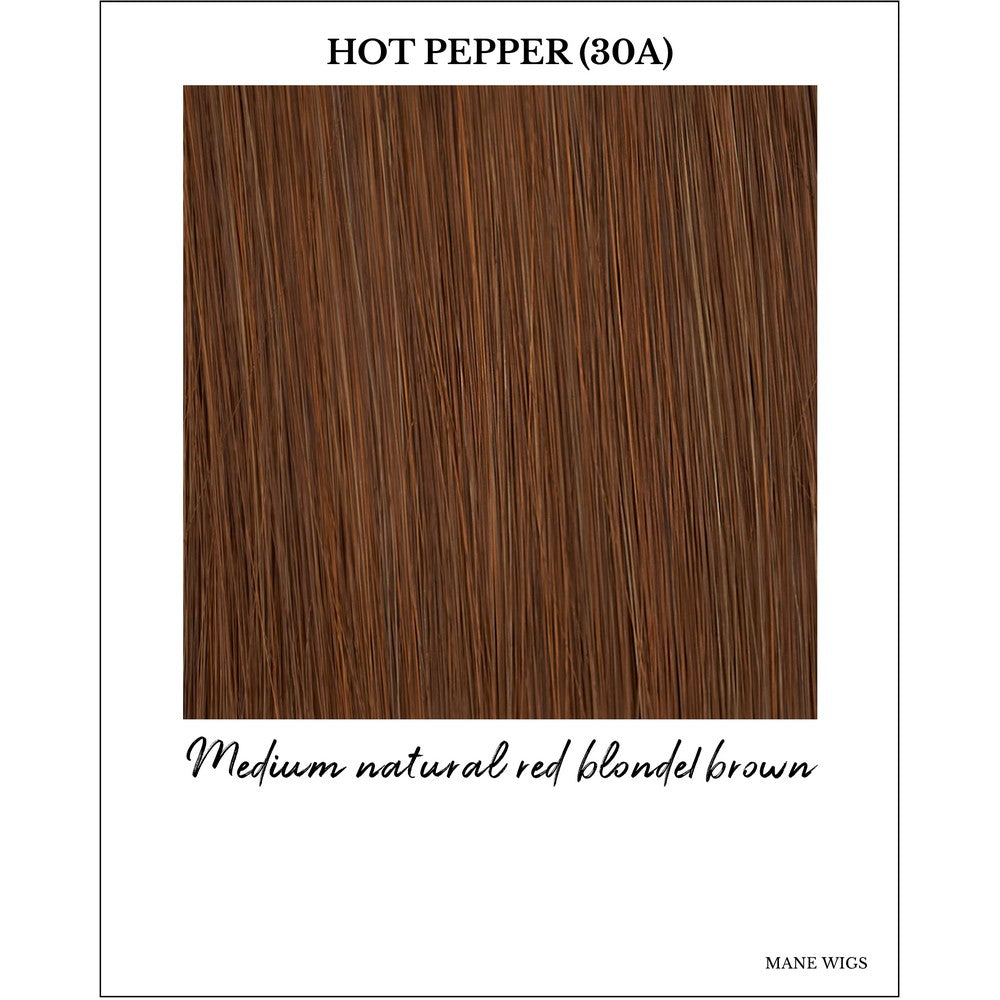 Hot Pepper (30A)-Medium natural red blonde/brown
