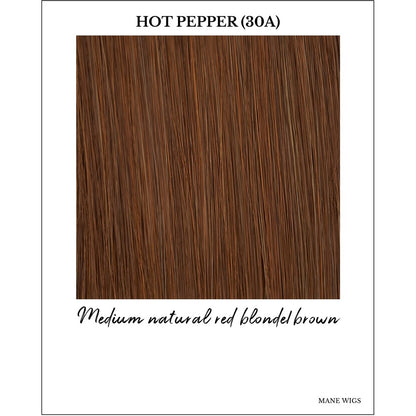 Hot Pepper (30A)-Medium natural red blonde/brown