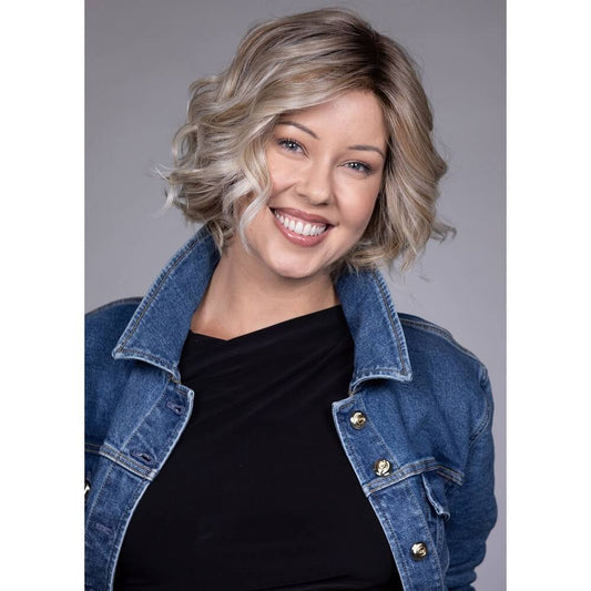 Houston by Belle Tress (100% Hand Tied-Double Mono Top Wig)