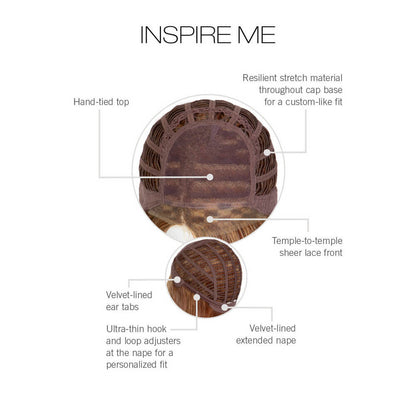 Inspire Me by Gabor (Lace Front-Mono Top Wig)