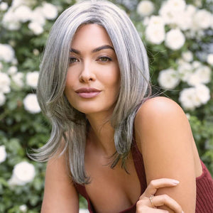 Jodie by Orchid wig in Salt & Pepper Image 1