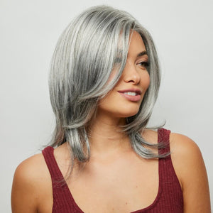 Jodie by Orchid wig in Salt & Pepper Image 4