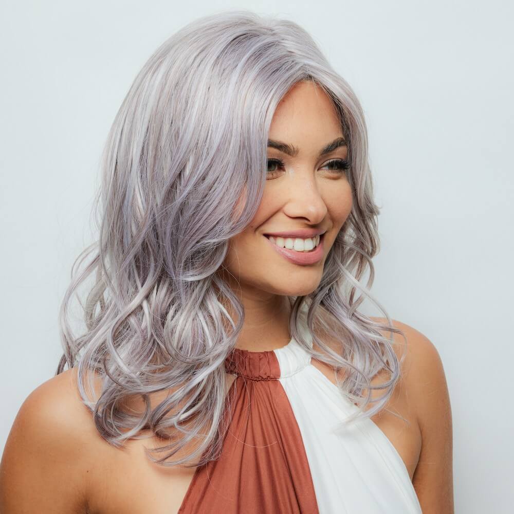 Kirby by Orchid wig in Frozen Mulberry Image 5