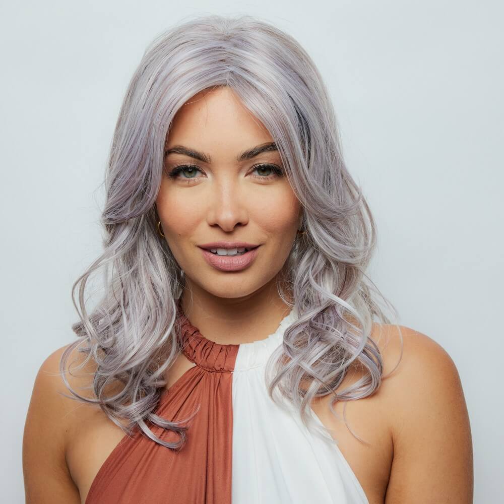 Kirby by Orchid wig in Frozen Mulberry Image 4