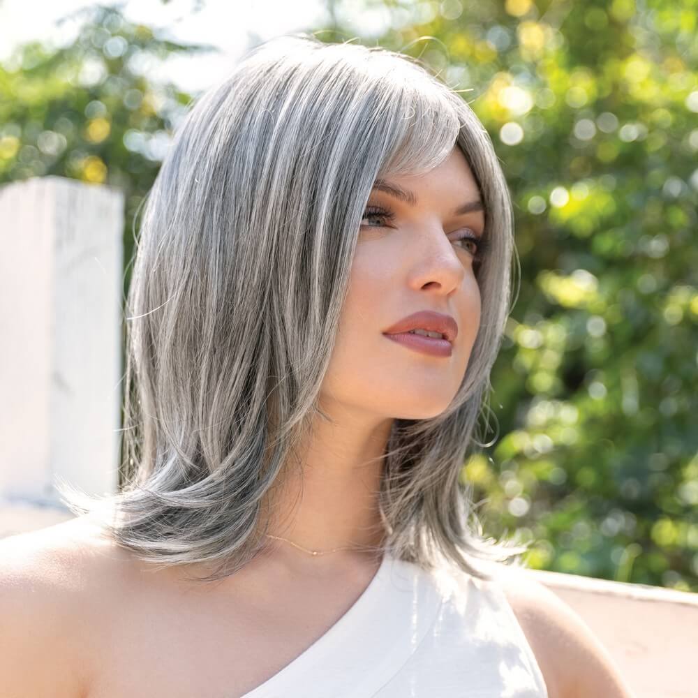 Marion by Orchid wig in Salt & Pepper Image 2
