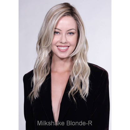 Milano by Belle Tress wig in Milkshake Blonde-R Image 5