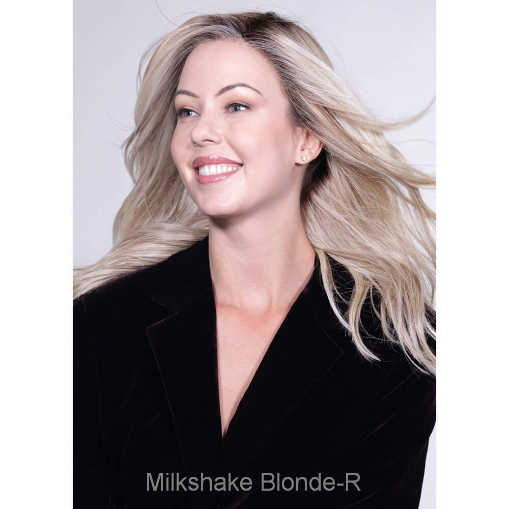 Milano by Belle Tress wig in Milkshake Blonde-R Image 4