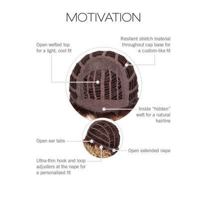 Motivation by Gabor (Basic Cap Wig)