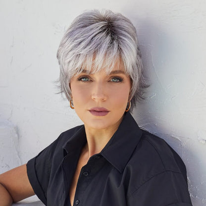 Nour by Noriko wig in Lilac Silver-R Image 1